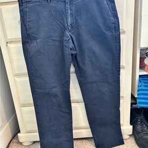 GAP Straight Fit Pants in Navy